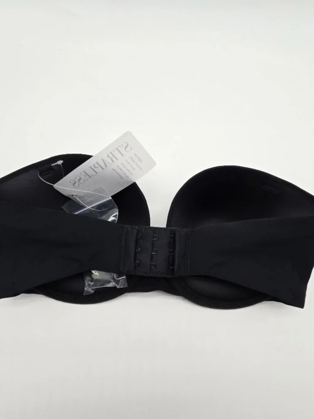 Natori Minimal Strapless Underwire Bra 32D Black